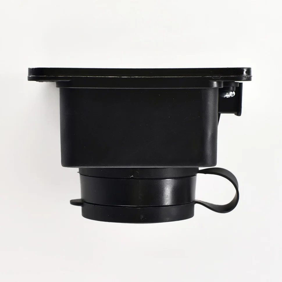 Розетка прямая Lezard с заглушкой 2Р+РЕ 1х16А 220-240V (каучук)