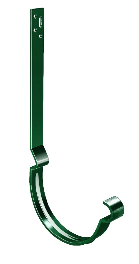 Крюк длинный полоса RAL 6005 GL 125мм