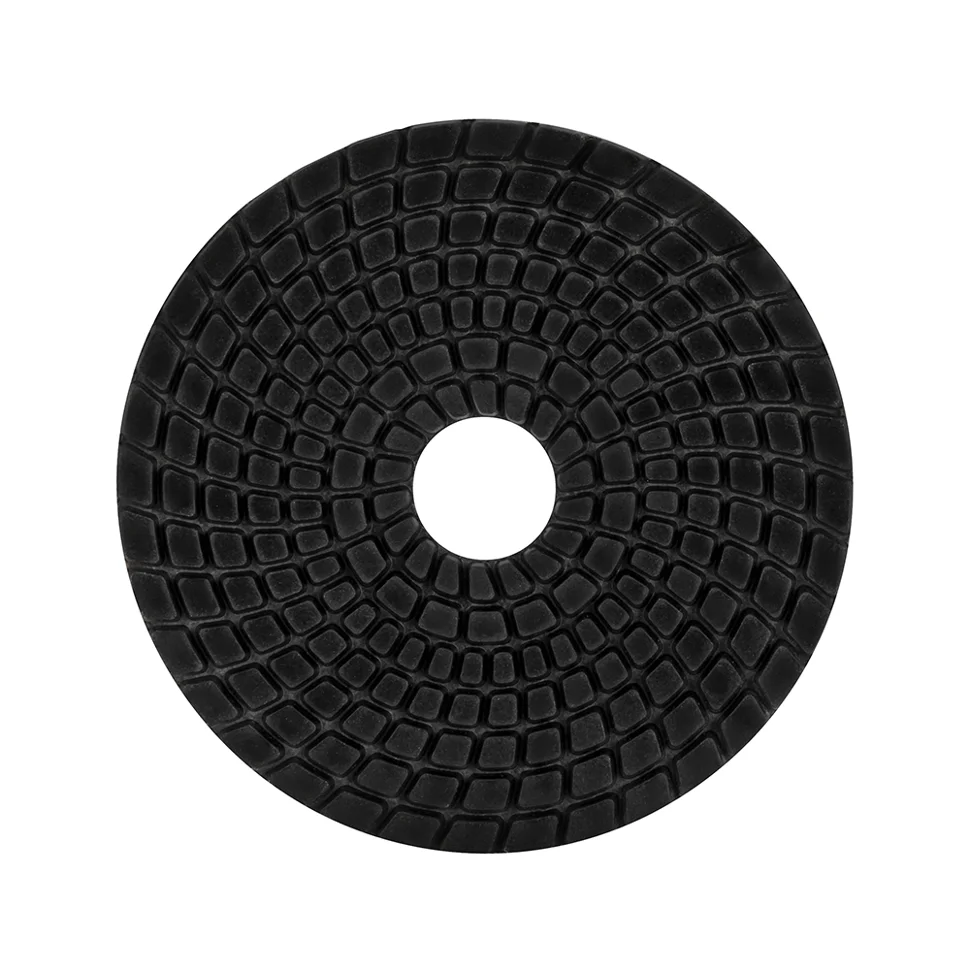 Круг алмазный гибкий шлифовальный ПРАКТИКА 100 мм для мокрого шлифования, P 30