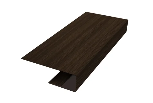 J-профиль Print Coffee Wood (Кофейное дерево) для софита 25*18*3м.п.