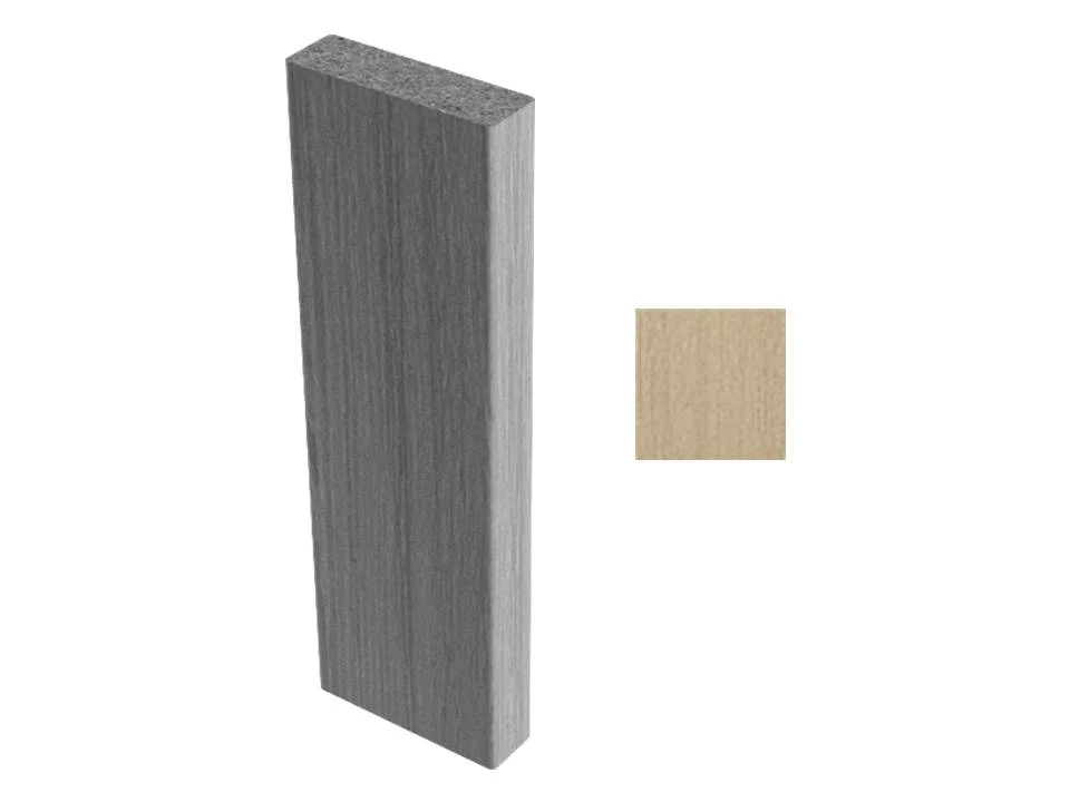 Притворная планка VERDA беленый дуб, ПВХ покрытие