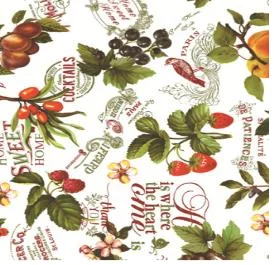 Клеенка ПВХ Флер на тканевой основе 1,4х20м 8732