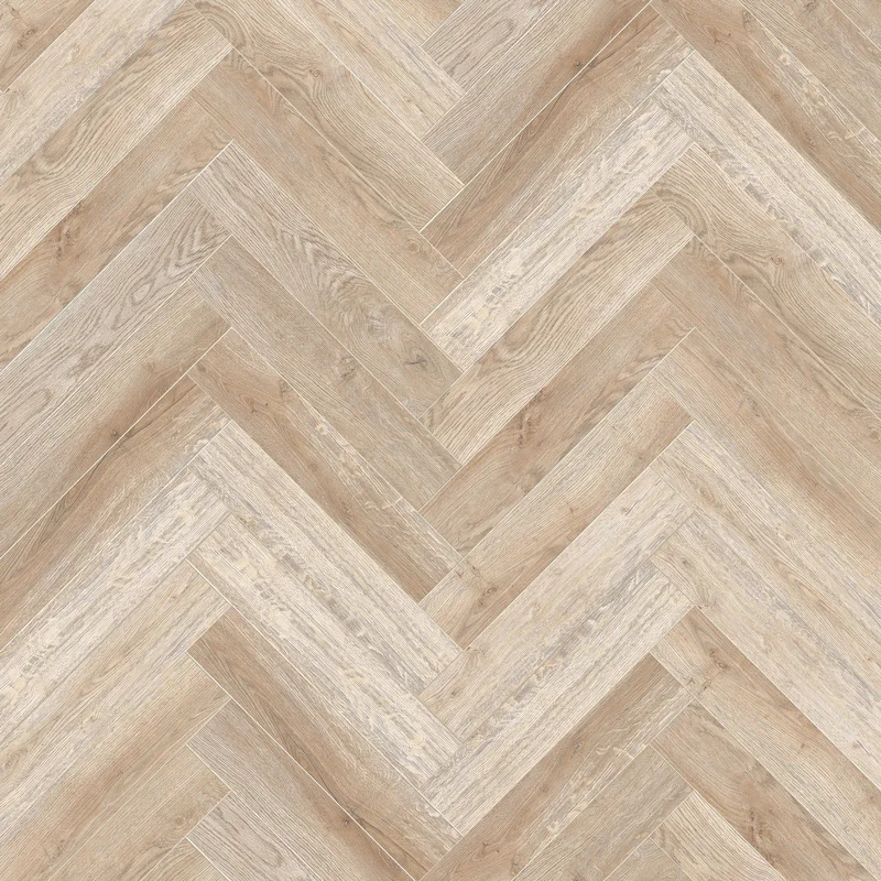 Ламинат виниловый водостойкий SPC CronaFloor Herringbone LVT Дуб Лилль 128*640*2,5мм