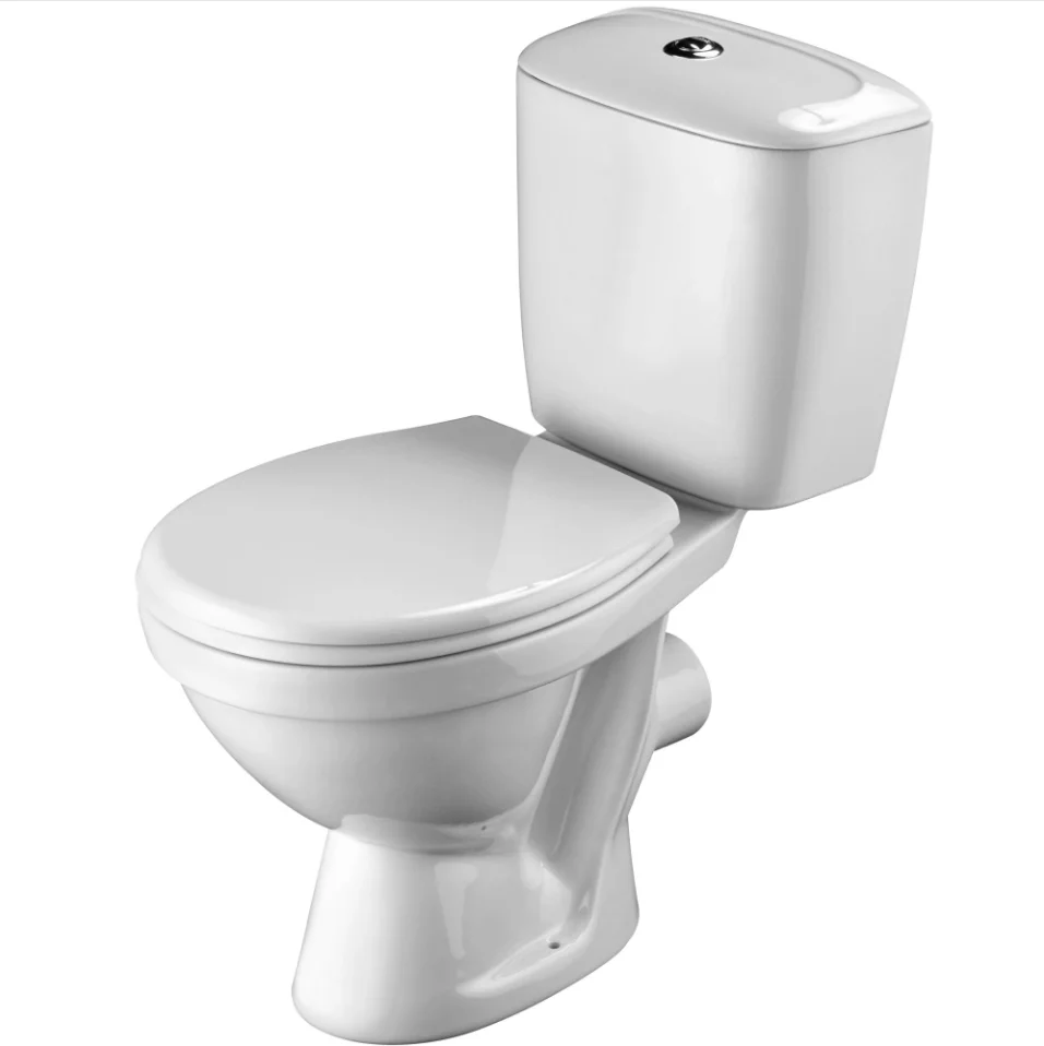 Унитаз-компакт Santek Паллада с горизонтальным выпуском, эконом- 2 реж., полипропилен Унитаз-компакт Santek Паллада с горизонтальным выпуском, эконом- 2 реж., полипропилен