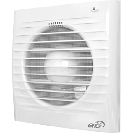Вентилятор ERA 4S ET осевой вытяжной с антимоскитной сеткой и электронным таймером D 100, ЭРА