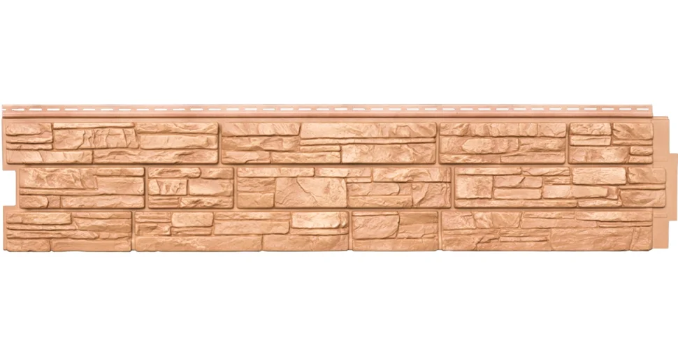 Панель фасадная Я-фасад Grandline Крымский сланец NEW, янтарь 1,554*0,338 м (S=0.456м2)