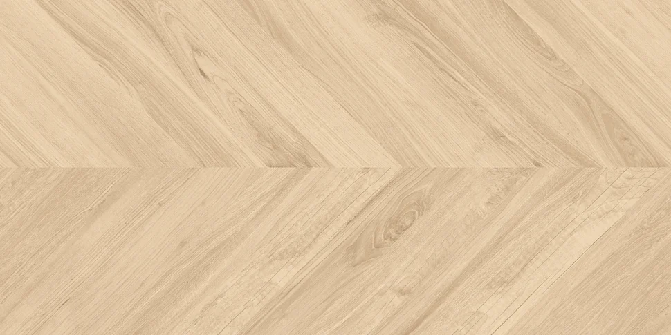 Керамогранит LAPARET Wood Royal Almond Chevron бежевый 60х120 матовый карвинг