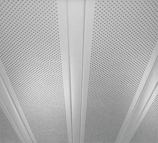 Рейка АЛБЕС АN85A белый матовый А903 Rus перф. 4 м