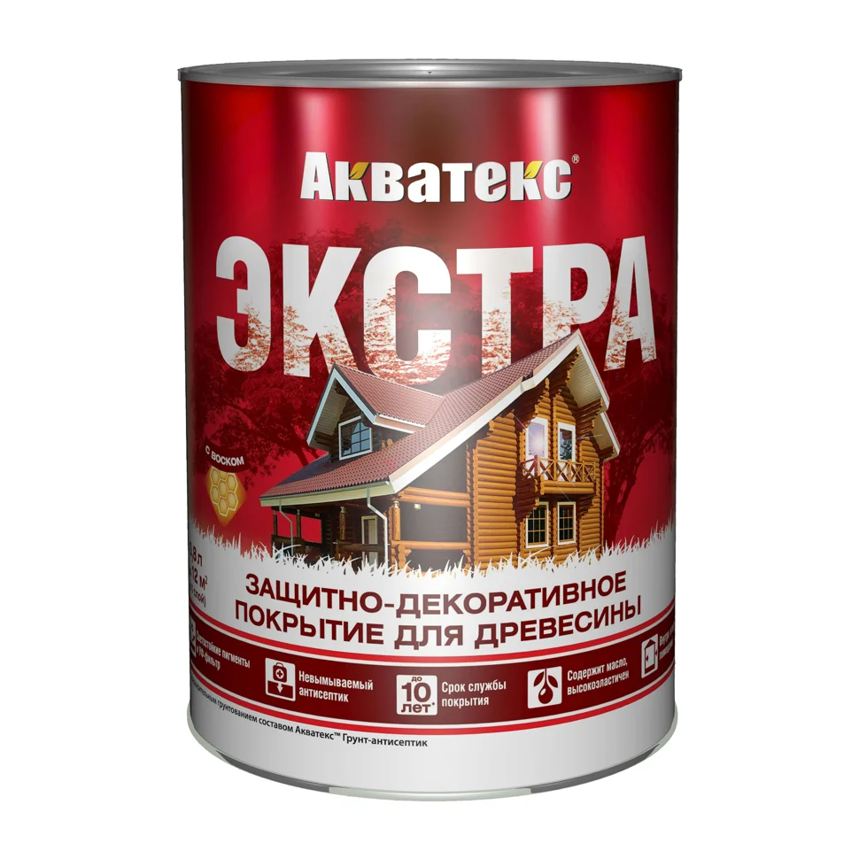 Основа алкидная Акватекс ЭКСТРА (каштан) 0,8л