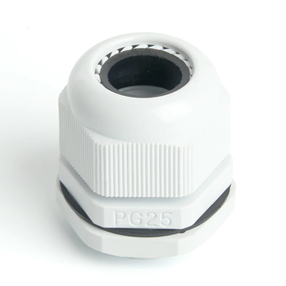 Сальник PG25 диаметр проводника 16-21 мм IP54, серый (DIY упаковка 2 шт) STEKKER