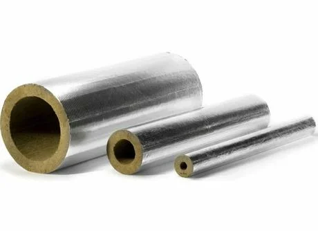 Цилиндры XOTPIPE 50 x 76 мм кашированные фольгой (плотность 100кг/м3)