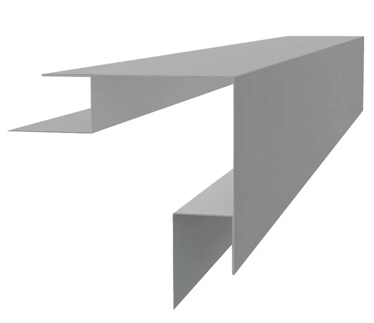 Планка угла внешнего сложного 0,45мм SteelArt ** для М/Сайдинга Stynergy 75*75*3м.п.