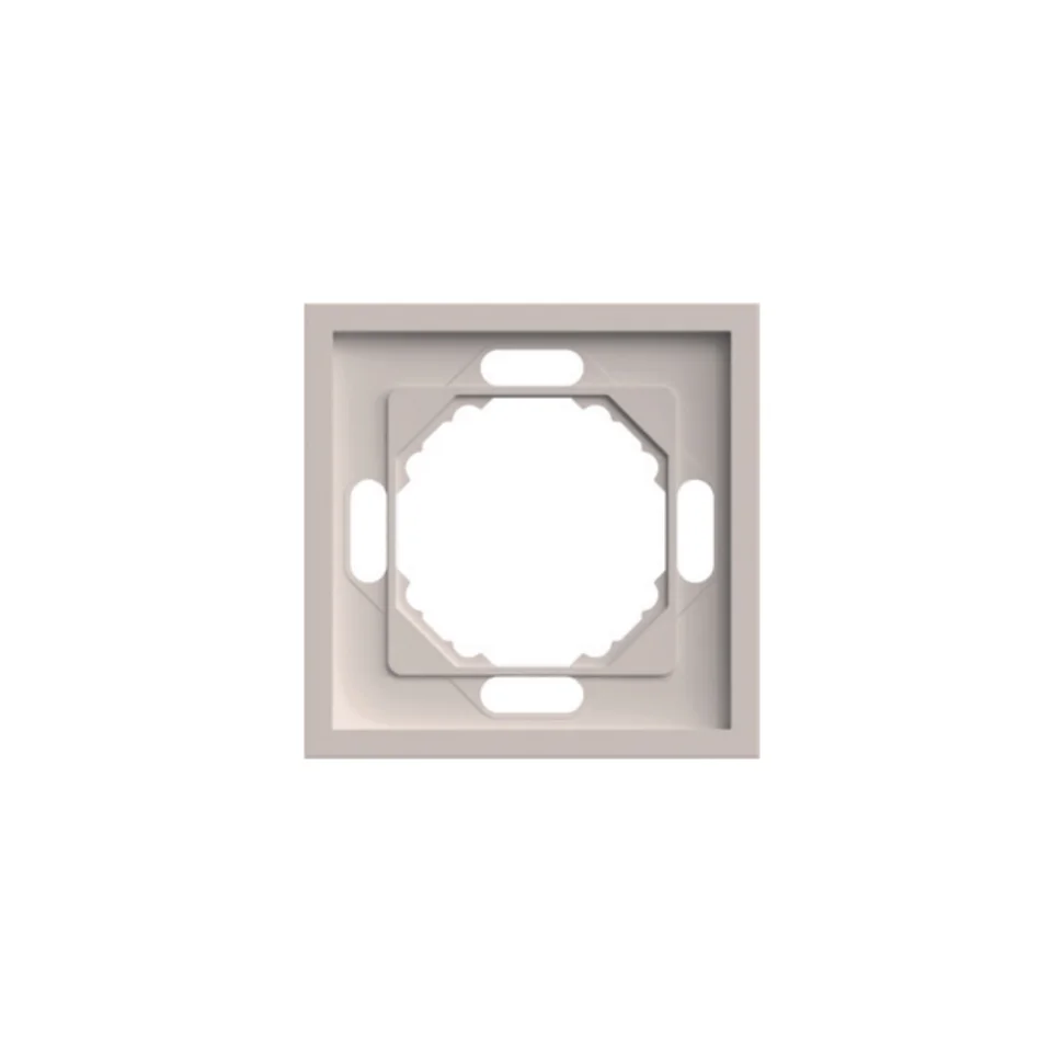 Рамка 1-местная Эмили STEKKER PFR00-5001-08, кашемир, soft touch