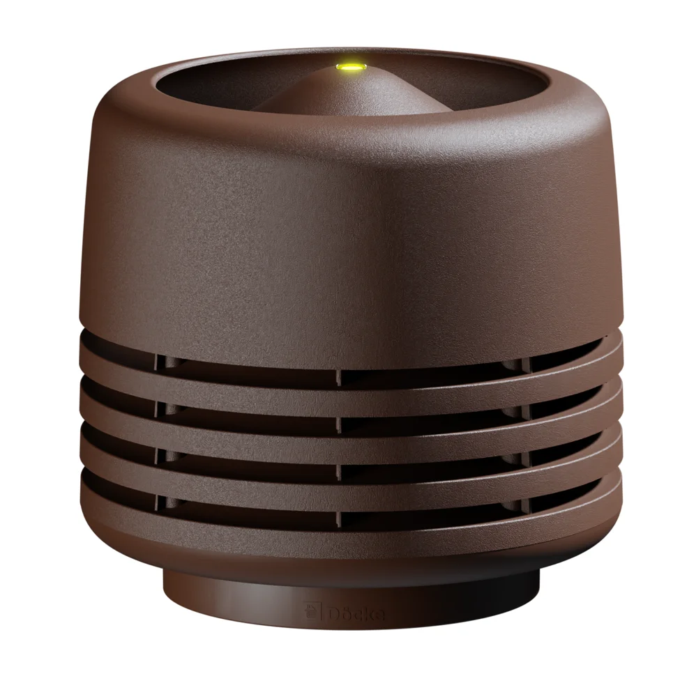 Колпак Docke PREMIUM вентиляционный 160/700 темно-коричневый