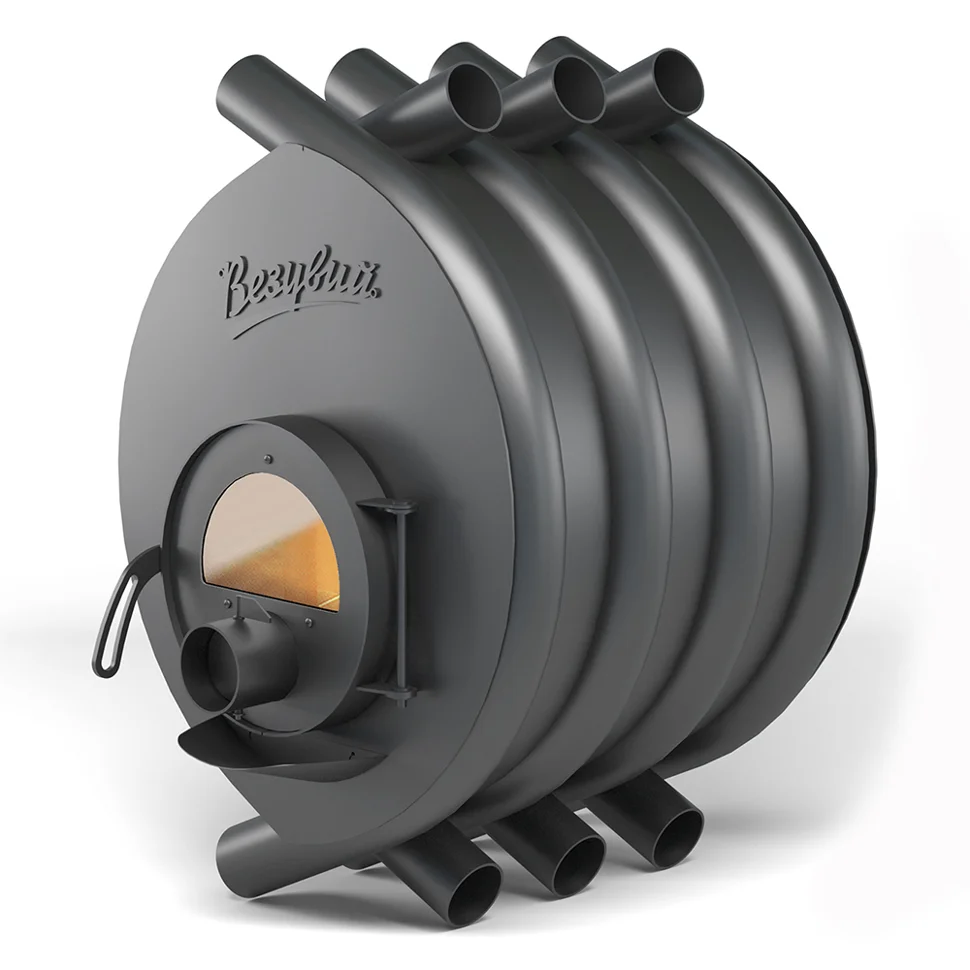 Печь отопительная Везувий АОГТ (01) 200 м. куб под стекло