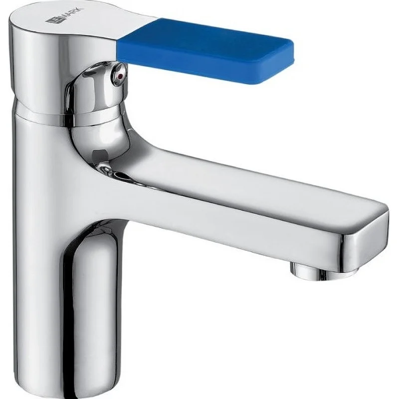 Смеситель Lemark Aura LM0606C для раковины, хром синий