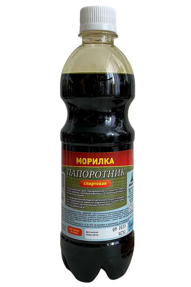 Морилка спиртовая АНЛЕС папоротник 0,5л