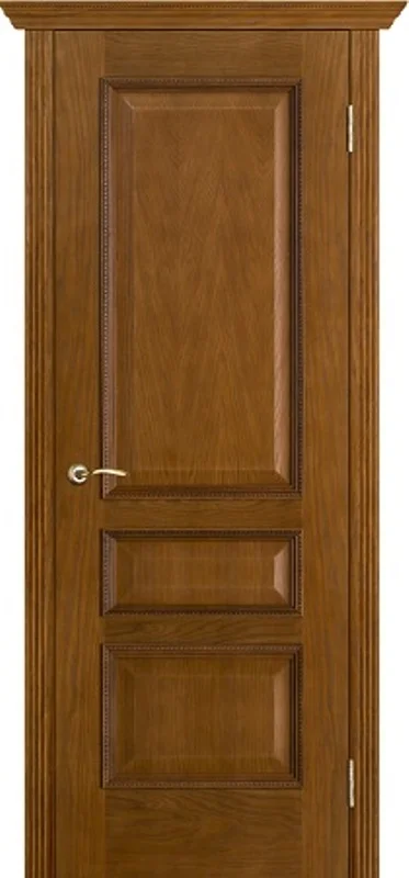 Дверь Porte Vista Вена глухая античный дуб тон 14 60, шпон