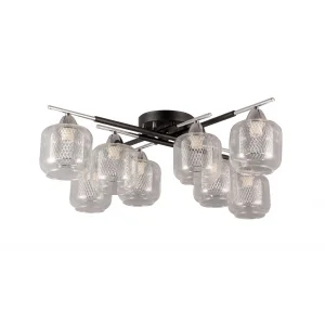 Люстра Модерн 3024-308 Rivoli Multistrato S8 CR 8xE14 40W