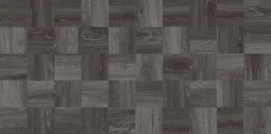 Керамогранит LAPARET Timber чёрный мозаика 30х60