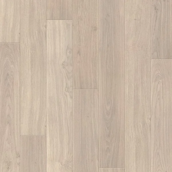 Ламинат QUICK STEP 32 класс PERSPECTIVE Доска дубовая светло-серая лакированная 1380х156х9 арт.PER 1304