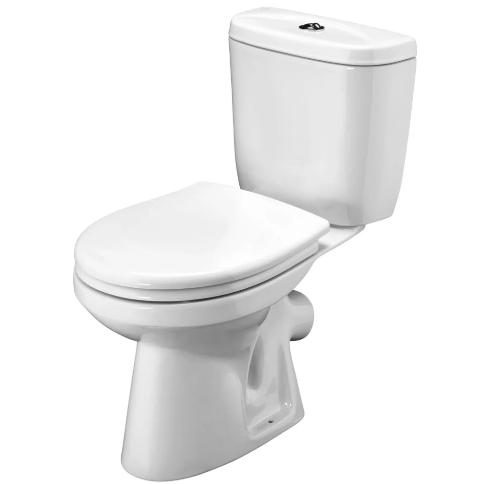 Унитаз-компакт Santek Анимо с диагональным выпуском, стандарт- 2 реж., дюропласт, микролифт