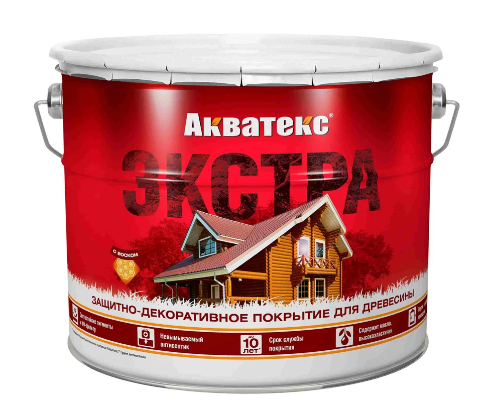 Основа алкидная Акватекс ЭКСТРА (орех) 9л