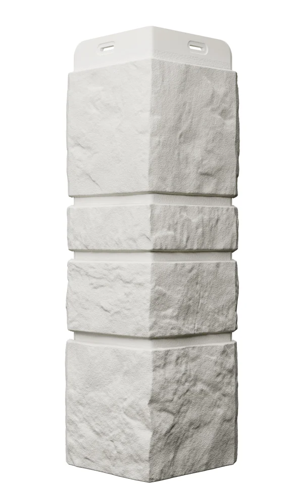 Угол наружный Docke Burg Standard, цвет молочный 0,51 м