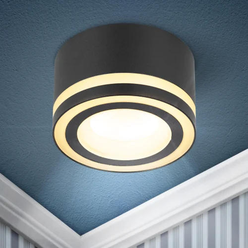 Светильник точечный ЭРА DK113 GX53 черный