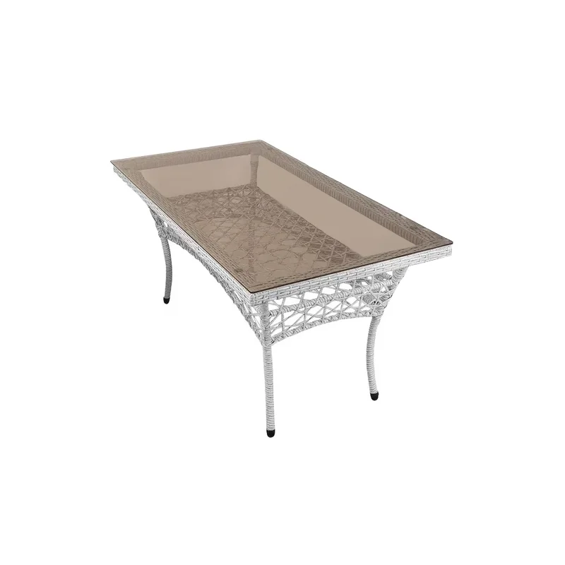 Стол прямоугольный Адлер 1,4 м, белый