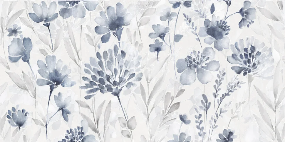 Плитка LAPARET Aquarelle blanco декор матовый обрезной 40x80 арт.VT&#92;A659&#92;48018R