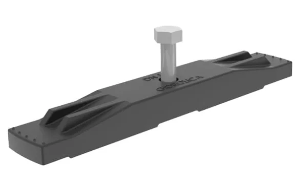 Крепёж GIDROLICA для лотка водоотводного пластикового DN150 с винтом 10х50 арт.118ст