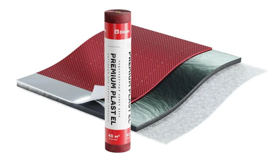 Ковер подкладочный D&#1255;cke PREMIUM PLAST EL, 40 м