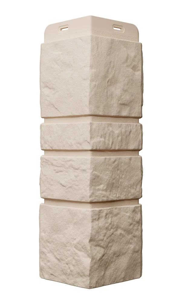 Угол наружный Docke Burg Standard, цвет ванильный 0,51 м