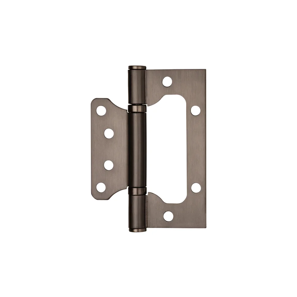 Петля накладная "БАБОЧКА" AJAX IN4000W GR 100/P-2B 100x2,3 графит (2шт.)