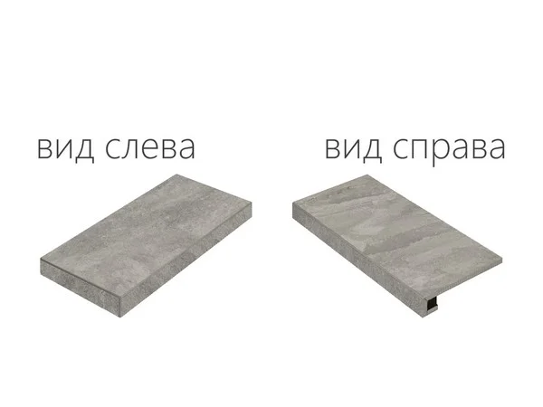 Керамогранит ITALON КЛАЙМБ РОК СТУПЕНЬ УГЛОВАЯ ЛЕВАЯ 60х33