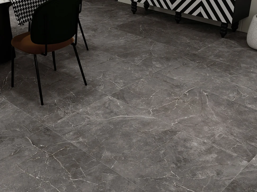 Керамогранит GLOBAL TILE Verso_GT Темно-серый 60x120 арт.GT1206020409LGR