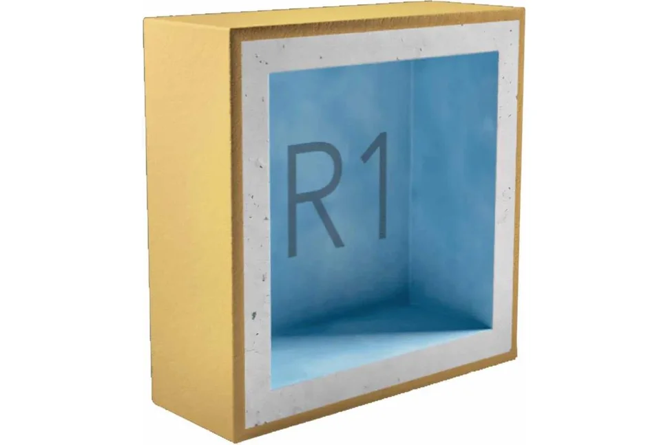 Подрозетник АкустикГипс Бокс (AcousticGyps Box) R1 (120мм*120мм*45мм)
