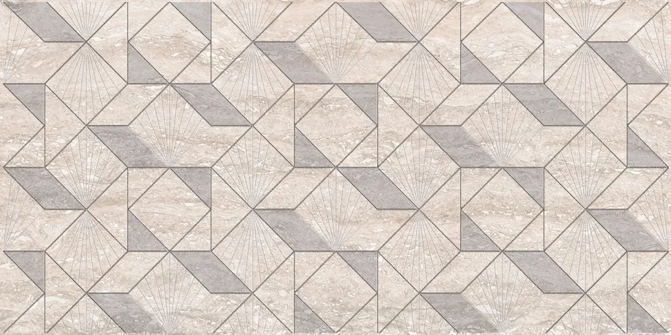 Плитка Azori Ascoli Grey Diamond декор 31,5х63