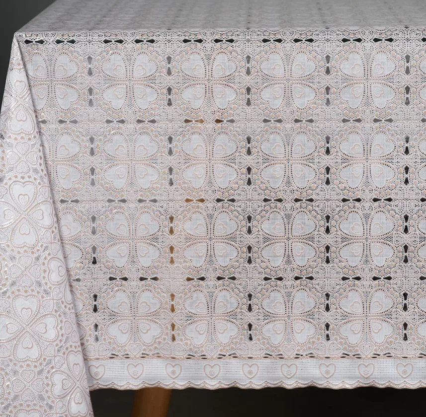 Клеенка ажурная Лейс 139, 1,37х20м. Dekorelle Клеенка ажурная Лейс 139, 1,37х20м. Dekorelle
