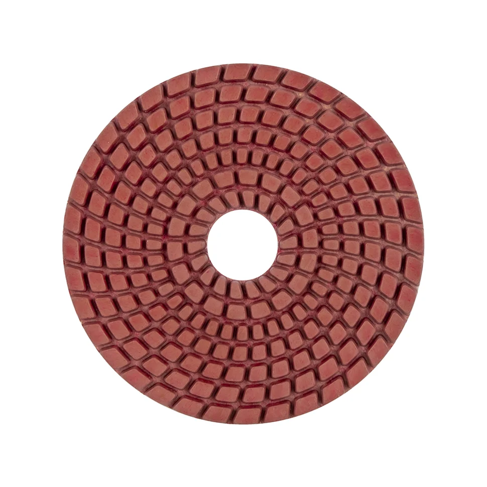 Круг алмазный гибкий шлифовальный ПРАКТИКА 100 мм для мокрого шлифования, P 600
