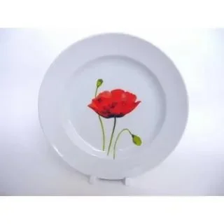 Тарелка Добруш мелкая 200мм 5С0019 Алый мак