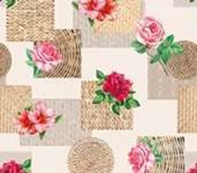 Клеенка ПВХ АМАРАНТ на нетканой основе 1,37х20м 6612B