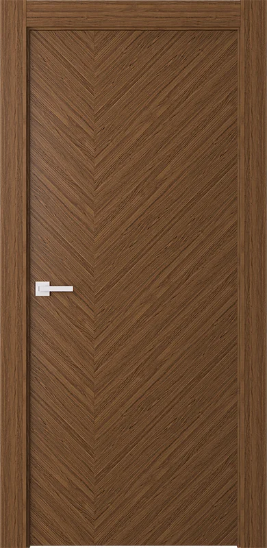 Дверь BELWOODDOORS "Лайнвуд 3" глухая 60 (21-7) smart core орех