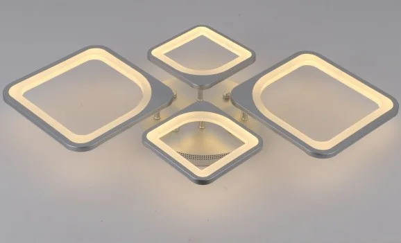 Люстра Escudo 39047-2+2 Silver, LED 120W