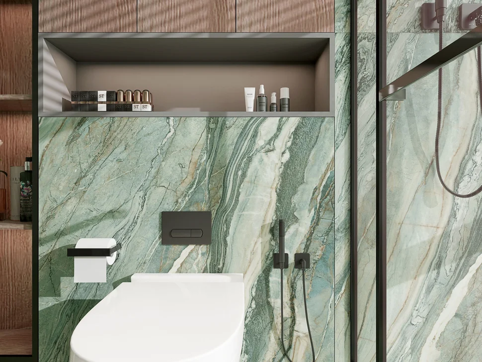 Керамогранит GLOBAL TILE Shanti_GT Зеленый 60x120 арт.GT1206020217LGR