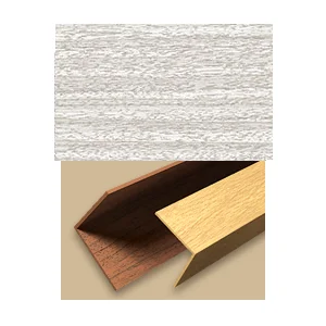 Угол ПВХ Идеал цветной текстурный 30*30, 2,7м Ясень белый 252