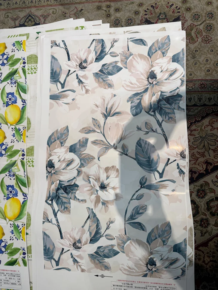 Клеенка ПВХ Ad&#232;le 675, на тканевой основе 1,4х20м. Dekorelle