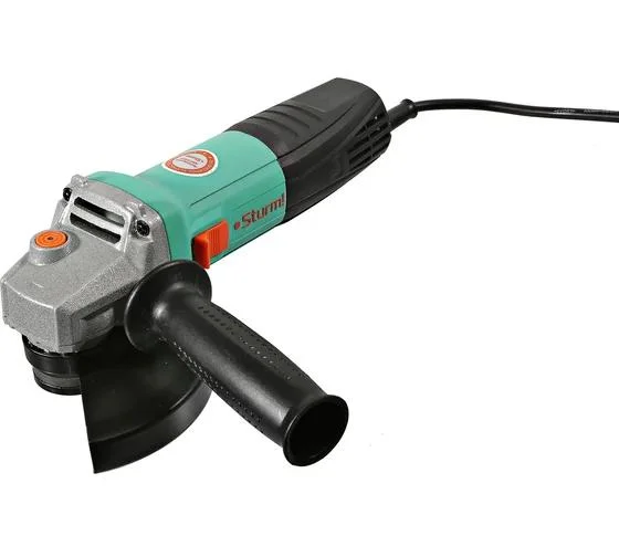 Шлифмашина угловая 125мм, 900Вт, 10000об/мин, ТОНКАЯ РУКОЯТЬ, mod T ПРОМО, Sturm Шлифмашина угловая 125мм, 900Вт, 10000об/мин, ТОНКАЯ РУКОЯТЬ, mod T ПРОМО, Sturm