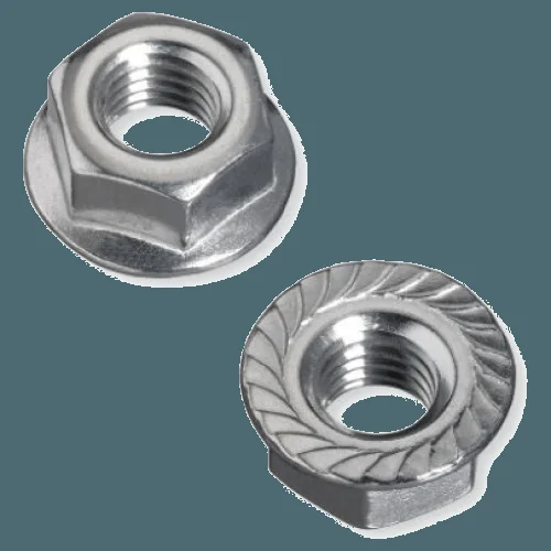 Гайка фланцевая М10 DIN 6923 оцинк (кор.с ок 50шт) SteelRex